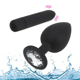 Prostate Massager for Women Men Bullet Vibrator Butt Plug Anal Plug