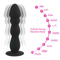 Bead Dildo Vibrator Remote Control for Men Silicone Suction Cup Butt Plug Anal Plug Male prostate Massager Vibrator