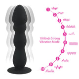 Bead Dildo Vibrator Remote Control for Men Silicone Suction Cup Butt Plug Anal Plug Male prostate Massager Vibrator