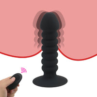 Bead Dildo Vibrator Remote Control for Men Silicone Suction Cup Butt Plug Anal Plug Male prostate Massager Vibrator