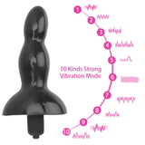 10 Mode Clit Stimulator Prostate Massager Orgasm Masturbator Anal Vibrator With Bullet Vibrator for Women