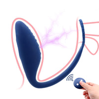 Wearable for Male Wireless Remote Control Penis Ring Anal Plug Vibrator Prostate Massager Vibrator Electric Shock