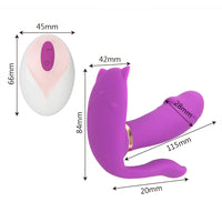 Strap On Vibrator Vibrating Panties Dual Head G Spot Anal Plug for Women 9 Mode Clitoris Stimulator Wearable