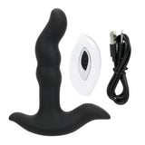 10 Speed Anal Rotation Vibrator Butt Plug for Women Wireless Remote Control Prostate Massager