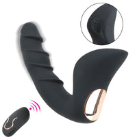 Prostate Massager Anal Dildo Vibrators for Men 10 Frequency Wireless Remote Control Anal Plug