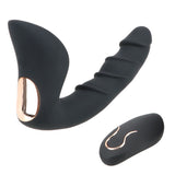 Prostate Massager Anal Dildo Vibrators for Men 10 Frequency Wireless Remote Control Anal Plug