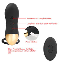 10 Modes Anal Plug Silicone G-spot for Couples Butt Vibrator Prostate Massager Men Masturbator