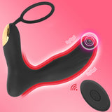 10 Modes Anal Plug Silicone G-spot for Couples Butt Vibrator Prostate Massager Men Masturbator