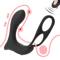 Male Prostate Massage Vibrator Waterproof for Men Delay Ejaculation Anal Plug Prostate Stimulator Butt Plug