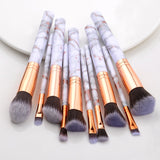 10/5Pcs Makeup Brushes Set Cosmetic Powder Eye Shadow Foundation Blush Blending Beauty Make Up of Brochas Maquillaje KIT