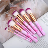 10/5Pcs Makeup Brushes Set Cosmetic Powder Eye Shadow Foundation Blush Blending Beauty Make Up of Brochas Maquillaje KIT