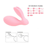 Double Shock Wearing Jump Egg Remote Control Vibrator Clitoris Stimulator for Couple Wireless G Spot Rabbit Vibrator