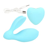 Double Shock Wearing Jump Egg Remote Control Vibrator Clitoris Stimulator for Couple Wireless G Spot Rabbit Vibrator