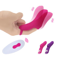 9 Frequency Finger Vibrator G Spot Massage Masturbator for Women Clitoris Stimulator Wireless Remote Control