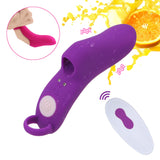 9 Frequency Finger Vibrator G Spot Massage Masturbator for Women Clitoris Stimulator Wireless Remote Control