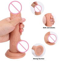 Vibrator Realistic Penis for Women Sturdy Suction Cup Rotate Vibrating Dildo 12 Speed Super Thick Huge Dildo