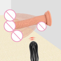 Vibrator Realistic Penis for Women Sturdy Suction Cup Rotate Vibrating Dildo 12 Speed Super Thick Huge Dildo