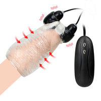 Glans Penis Massage Time Delay Trainer Penis Vibrator Cock Ring 12 Speed Male Masturbator for Men