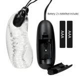Glans Penis Massage Time Delay Trainer Penis Vibrator Cock Ring 12 Speed Male Masturbator for Men