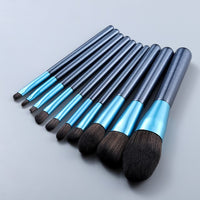 10/12pcs Professional Face Powder Lip Liner Eye Eyeliner Brushes Set Foundation Eyebrow Eyeshadow Make Up Brushes Set