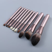 10/12pcs Professional Face Powder Lip Liner Eye Eyeliner Brushes Set Foundation Eyebrow Eyeshadow Make Up Brushes Set