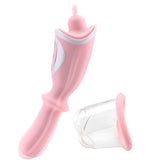 Sex Oral Licking Nipple Sucker G Spot Massager Tongue Licking Clitoris Sucking Vibrators for Women Thrusting Dildo