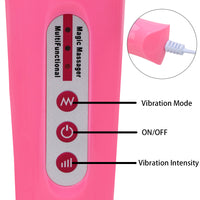 Big Size Vibrator Magic Wand AV Stick Breast Massager for Women Dildo 12 Speed Clit Stimulator