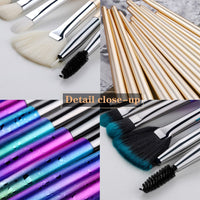 12pcs Makeup Brushes Set Professional Eye Shadow Eyeliner Eyelash Eyebrow Mascara Make Up Brush Set Tools Kit