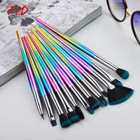 12pcs Makeup Brushes Set Professional Eye Shadow Eyeliner Eyelash Eyebrow Mascara Make Up Brush Set Tools Kit