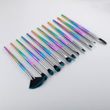 12pcs Makeup Brushes Set Professional Eye Shadow Eyeliner Eyelash Eyebrow Mascara Make Up Brush Set Tools Kit