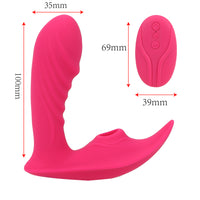 Tongue Vibrating Clit Sucker Vibrator Nipple Sucking Blowjob Sex Oral Licking Clitoris Stimulator Remote Control Wireless