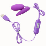 for women Dildo realistic 2 Shapes Vibrating Eggs 12 Frequency USB Vibrators Multispeed