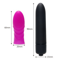 G Finger Vibrator Spot Massager Long Bullet Vibrator for Women Masturbator Vagina Stimulation