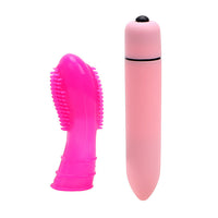 G Finger Vibrator Spot Massager Long Bullet Vibrator for Women Masturbator Vagina Stimulation
