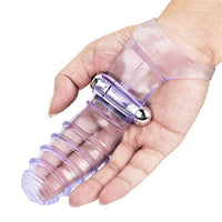 Finger Sleeve Vibrator G Spot Massage Clitoris Stimulator Vagina Massage Flirting for Women