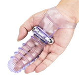 Finger Sleeve Vibrator G Spot Massage Clitoris Stimulator Vagina Massage Flirting for Women