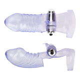 Finger Sleeve Vibrator G Spot Massage Clitoris Stimulator Vagina Massage Flirting for Women