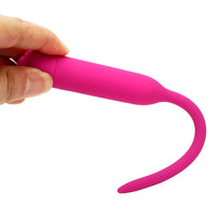 for men Catheters Urethral dilators Vibrator Urethral plug Sex Sounds Silicone 7.5 mm Penis plug