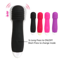 Powerful Vibrator 7 Mode Mini AV Rod Magic Wand Massager for Women Clitoris Stimulator Toys