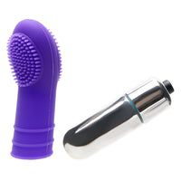Finger Vibrator G-spot Massage Clitoris Stimulator Vagina Stimulation Masturbation for Woman