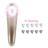 Breast Massager Blowjob Clitoris Vagina Stimulator Nipple Sucker Oral Sex for Women Tongue Clit Sucking Vibrator