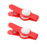 1Pair Sexy Breast Clamp for Couples Orgasm Vibrating Nipple Clip Labia Stimulator Clit Vibrator Nipple Clamps