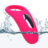 OLO Vibrating Cock Ring Penis Ring Clit Stimulator Delay Ejaculation Clitoris Stimulator 9 Speed Sex Toys for Men Couple