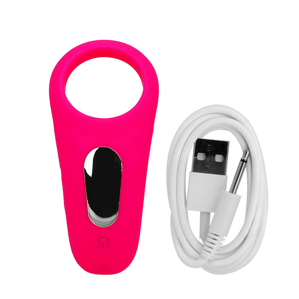 OLO Vibrating Cock Ring Penis Ring Clit Stimulator Delay Ejaculation Clitoris Stimulator 9 Speed Sex Toys for Men Couple