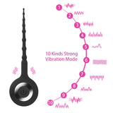 Male Masturbator Urethra Dilators Prostate Massager Penis Urethral Plug Vibrator for Men Butt Plug