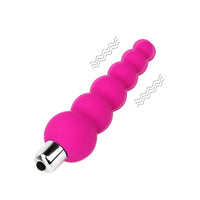 Single Frequency Silicone for Women Men Gourd Anal Bead Vibrator Butt Plug Prostate Massager Anal Plug Masturbation