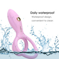 Silicone Penis Rings for Men Clitoris stimulation Vibrator Delay Ejaculation