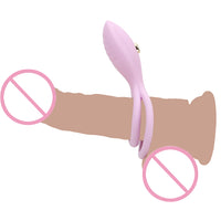 Silicone Penis Rings for Men Clitoris stimulation Vibrator Delay Ejaculation