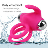 Delay Ejaculation Vibrating Penis Rings Vibrators Cock Ring for Men Clitoris Stimulate 10 Speed