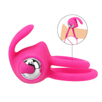 Delay Ejaculation Vibrating Penis Rings Vibrators Cock Ring for Men Clitoris Stimulate 10 Speed